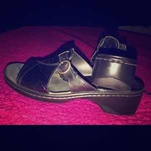 Leather Clark Sandals only worn once